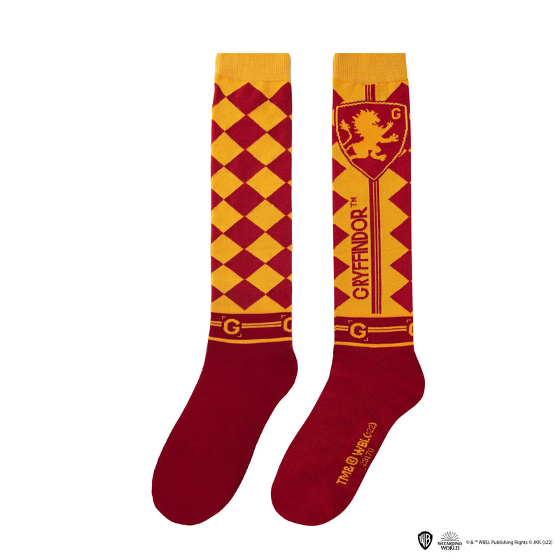 Harry Potter Gryffindor High Socks 3-Pack, side angle