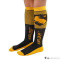 Harry Potter Hufflepuff High Socks 3-Pack, close-up detail