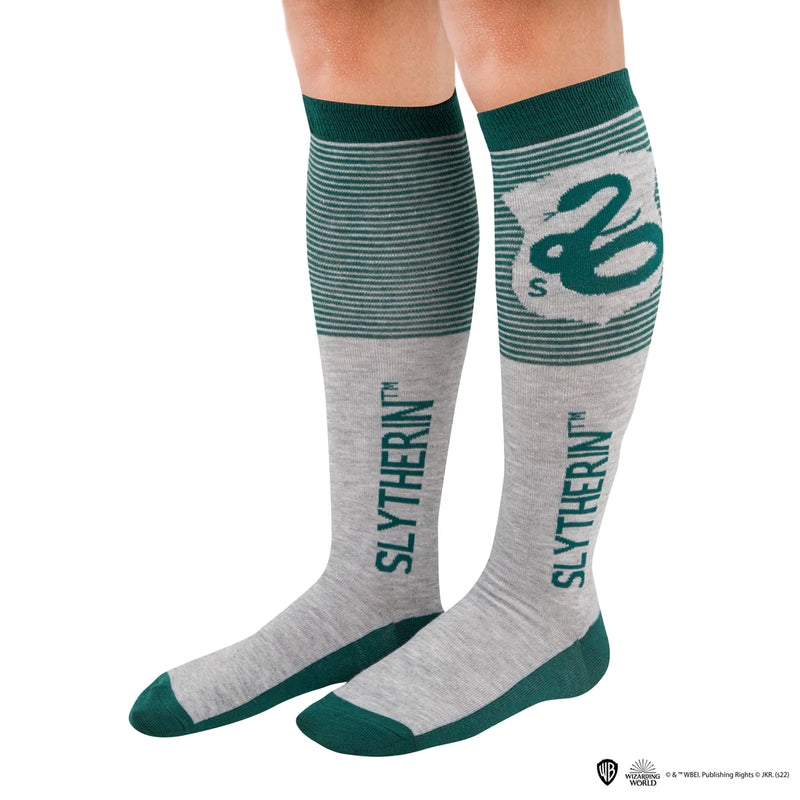 Harry Potter Slytherin High Socks 3-Pack, size reference