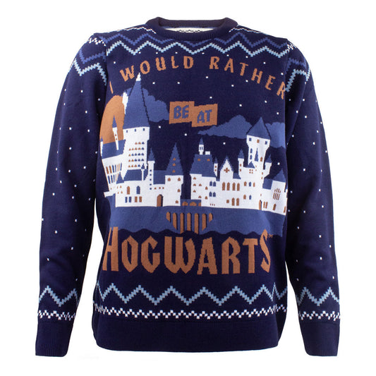Harry Potter Rather Be At Hogwarts Knitted Jumper