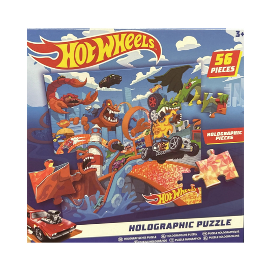 Hot Wheels Holographic Puzzle collectible from PoundFun