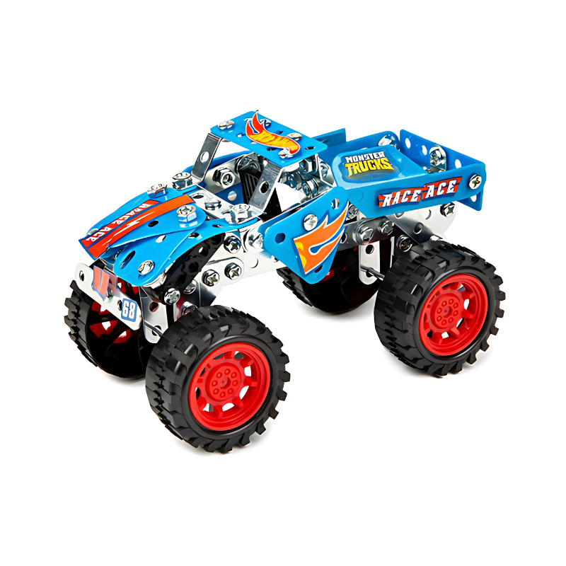 Hot Wheels Metal Tech Kits Monster Truck, alternate view