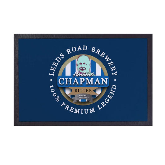 Huddersfield Chapman - Football Legends - Door Mat -60cm X 40cm collectible from https://britishmade.gifts/