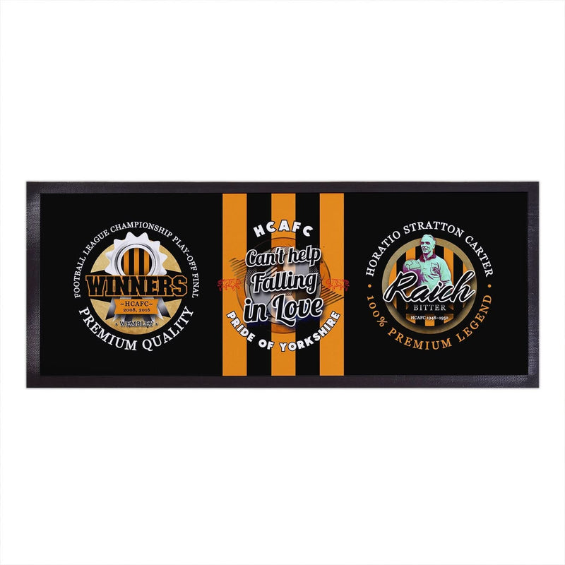 Hull - Football Legends - Bar Runner collectible from https://britishmade.gifts/