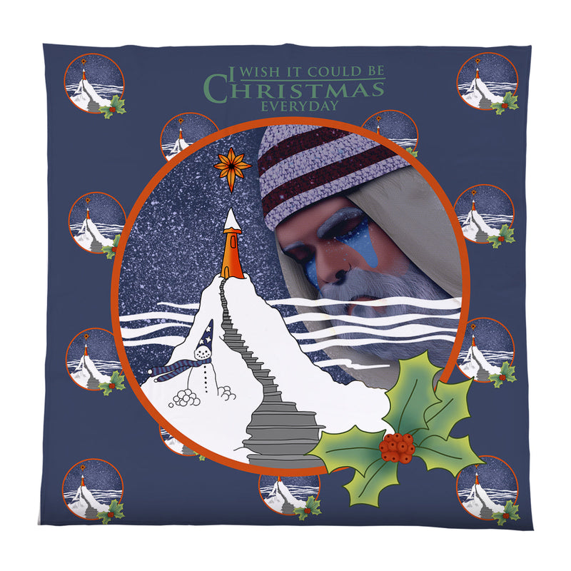 I Wish It Could Be Christmas Everyday Album Cover Fleece Throw - Large Size 150cm x 150cm collectible from https://british...