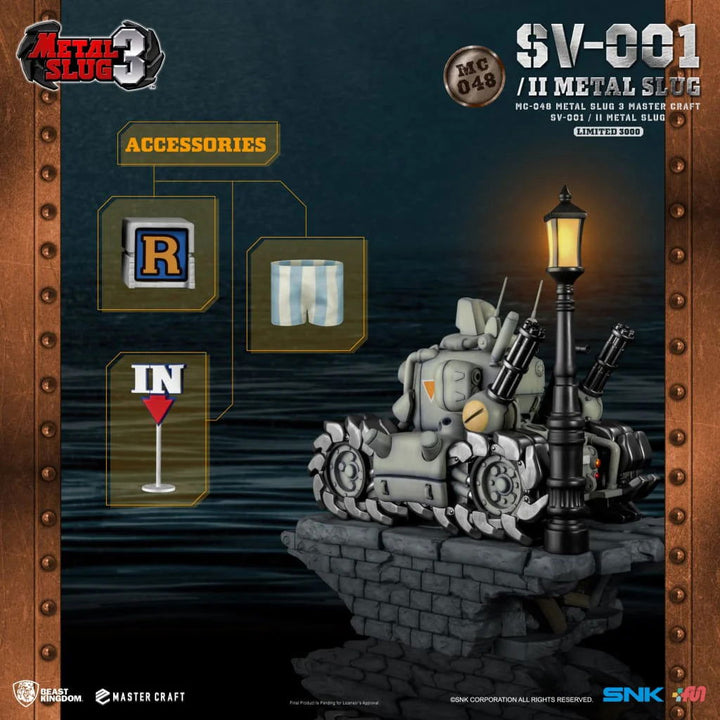 Beast Kingdom Metal Slug 3 Master Craft MC-048 SV-001/II Metal Slug Limited Edition Statue - Infinity Collectables  - #tag1#