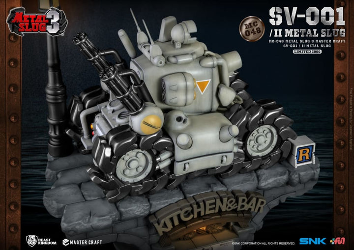 Beast Kingdom Metal Slug 3 Master Craft MC-048 SV-001/II Metal Slug Limited Edition Statue - Infinity Collectables  - #tag1#