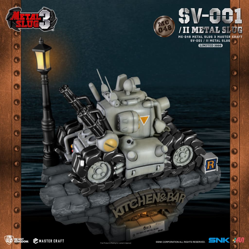 Beast Kingdom Metal Slug 3 Master Craft MC-048 SV-001/II Metal Slug Limited Edition Statue - Infinity Collectables  - #tag1#