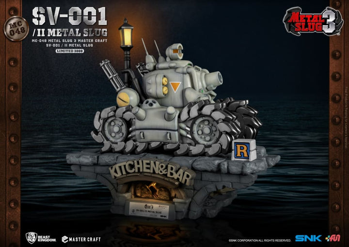 Beast Kingdom Metal Slug 3 Master Craft MC-048 SV-001/II Metal Slug Limited Edition Statue - Infinity Collectables  - #tag1#