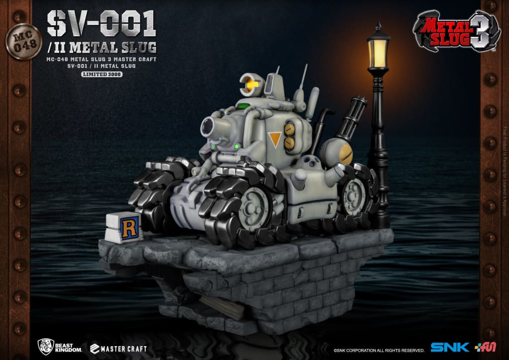 Beast Kingdom Metal Slug 3 Master Craft MC-048 SV-001/II Metal Slug Limited Edition Statue - Infinity Collectables  - #tag1#