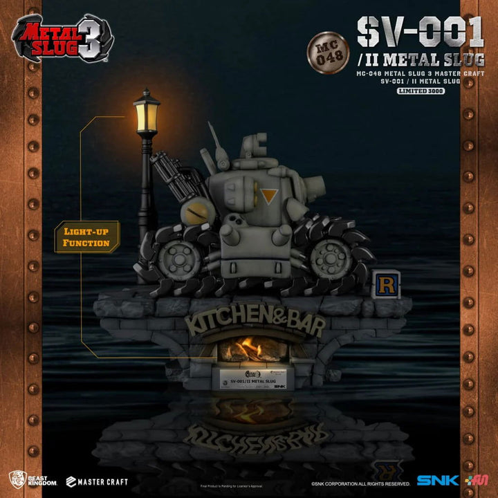 Beast Kingdom Metal Slug 3 Master Craft MC-048 SV-001/II Metal Slug Limited Edition Statue - Infinity Collectables  - #tag1#