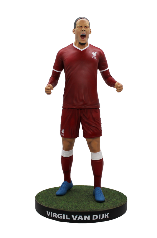 Virgil Van Dijk Official Liverpool FC Football's Finest Resin Statue (60cm)