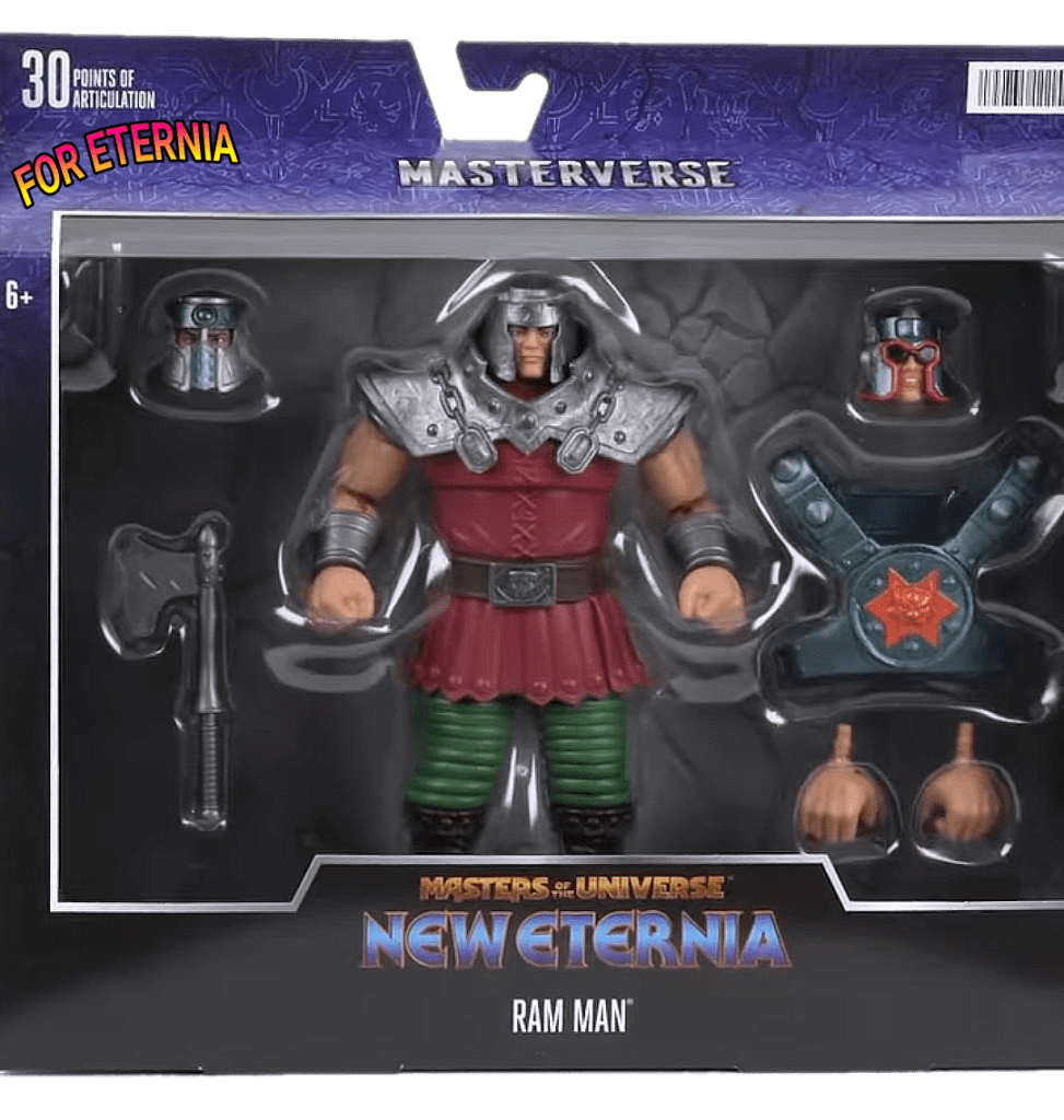 Masters of the Universe Masterverse New Eternia Deluxe Ram Man