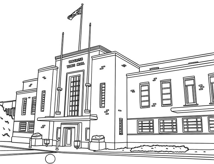 Romford Colouring Book (A4)