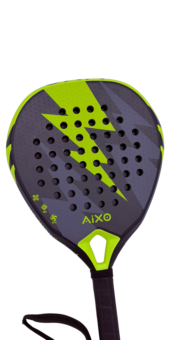 Aixo Insane Bolt Padel Racket 18k Carbon RL-B12, rear view