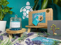 Soy Wax Lavender Candle Gift Set collectible from Purple Turtle Co