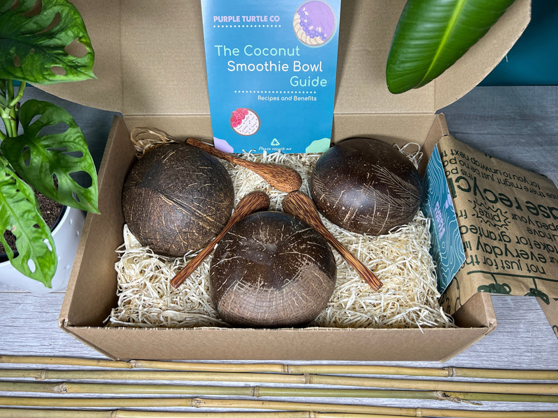 Coconut Bowl Vegan Gift Set, close-up detail