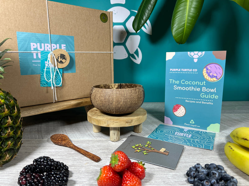 Coconut Bowl Vegan Gift Set, packaging shot