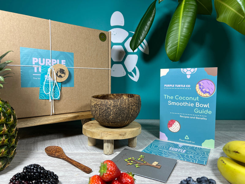 Coconut Bowl Vegan Gift Set, size reference
