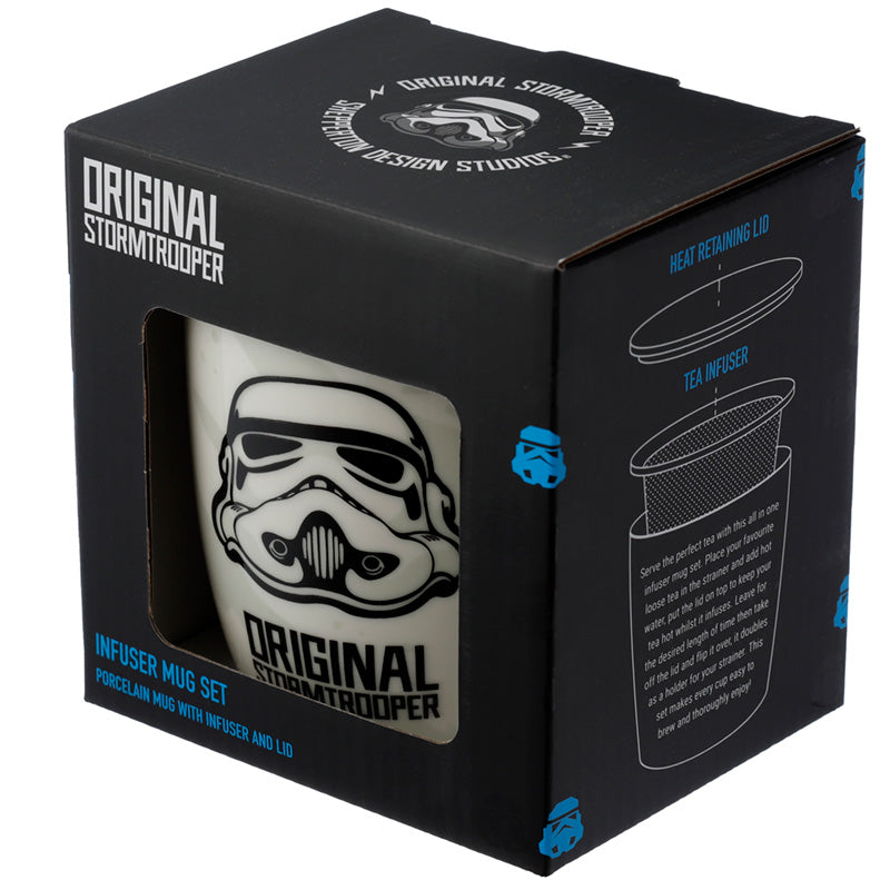 The Original Stormtrooper Porcelain Mug & Tea Infuser Set