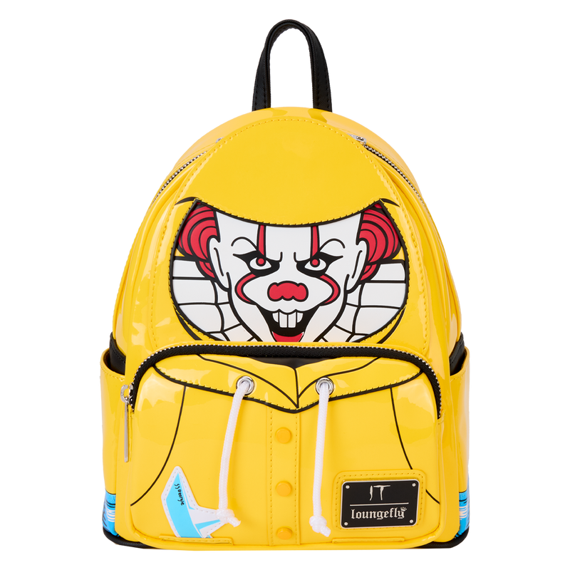 Loungefly - IT Pennywise Raincoat Cosplay Glow Mini Backpack