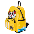 Loungefly - IT Pennywise Raincoat Cosplay Glow Mini Backpack close up detail