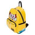Loungefly - IT Pennywise Raincoat Cosplay Glow Mini Backpack back view