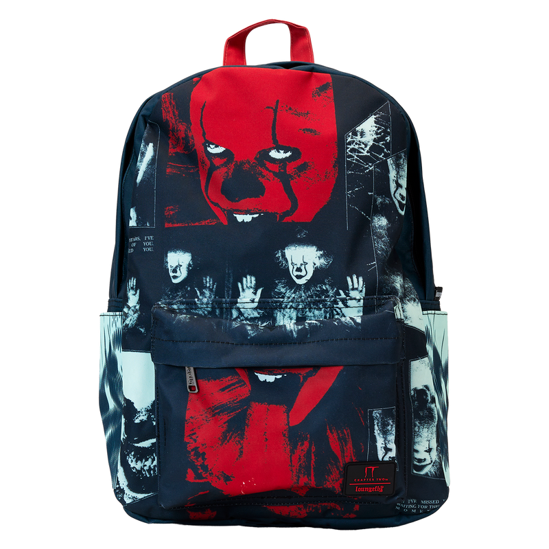 Loungefly - IT Pennywise I Heart Horror Glow Full-Size Backpack