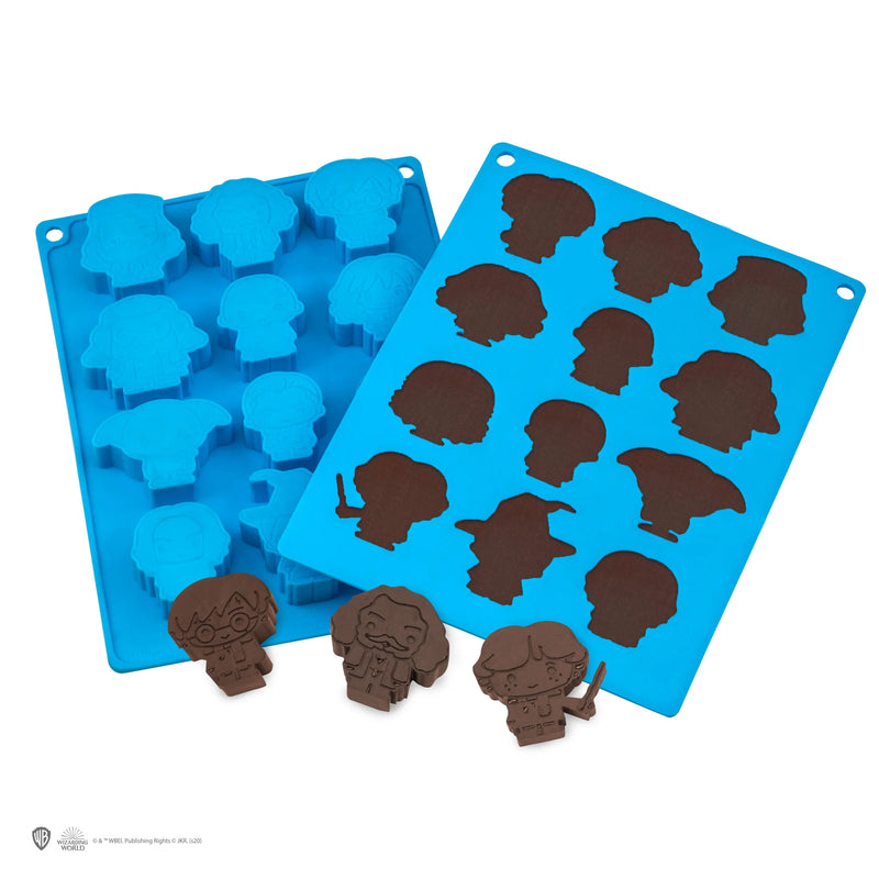 Harry Potter 12 Character Chocolate and Ice Cube Silicone Mould
