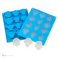 Harry Potter 12 Character Chocolate and Ice Cube Silicone Mould, side angle