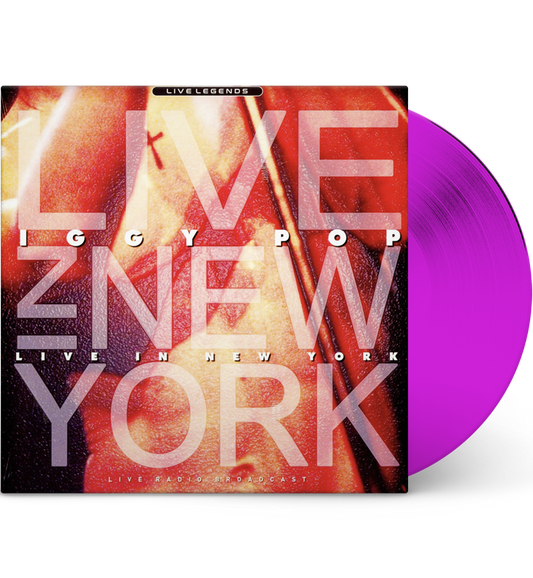 Iggy Pop – Live in New York, 1986 (12-Inch Album on 180g Translucent Purple Vinyl) collectible from Coda Records