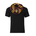 Harry Potter Gryffindor Infinity Loop Scarf, close-up detail