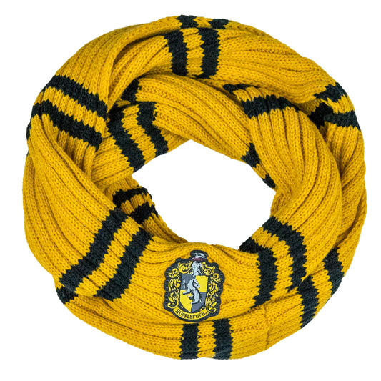 Hufflepuff Infinity Scarf collectible from Harry Potter