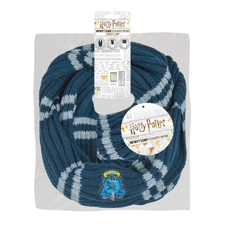 Harry Potter Ravenclaw Infinity Scarf, packaging shot