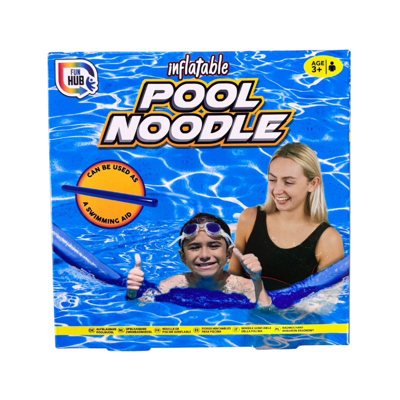 Inflatable Pool Noodle, alternate view