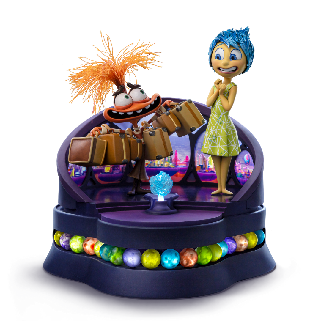 Iron Studios Disney Inside Out 2 Joy and Anxiety 1/10 Deluxe Art Scale Limited Edition Statue