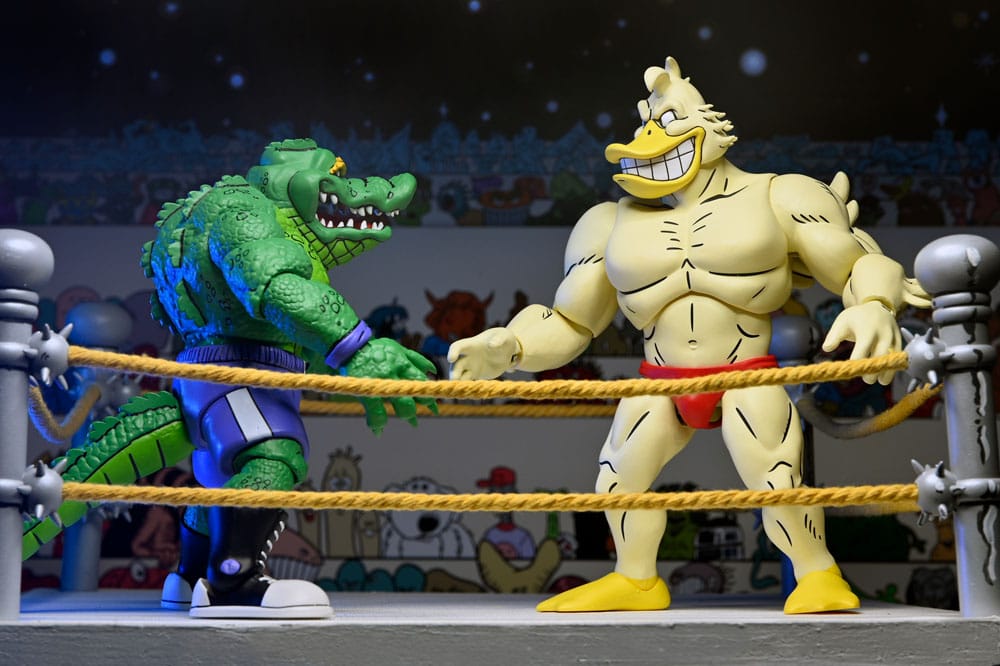Teenage Mutant Ninja Turtles (Archie Comics): Stump Wrestling Ace Duck Action Figure (Pre-Order January 2026)