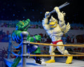 Teenage Mutant Ninja Turtles (Archie Comics): Stump Wrestling Ace Duck Action Figure (Pre-Order January 2026), in display