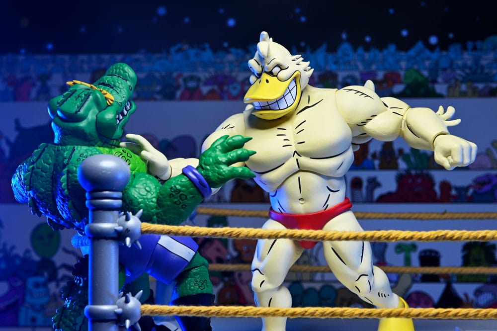 Teenage Mutant Ninja Turtles (Archie Comics): Stump Wrestling Ace Duck Action Figure (Pre-Order January 2026)