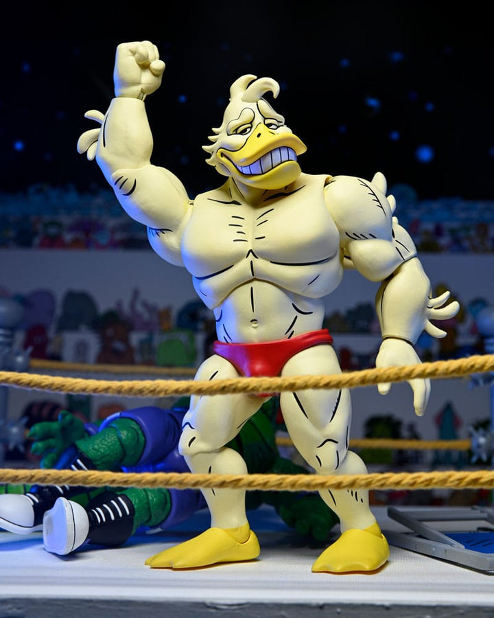 Teenage Mutant Ninja Turtles (Archie Comics): Stump Wrestling Ace Duck Action Figure (Pre-Order January 2026)