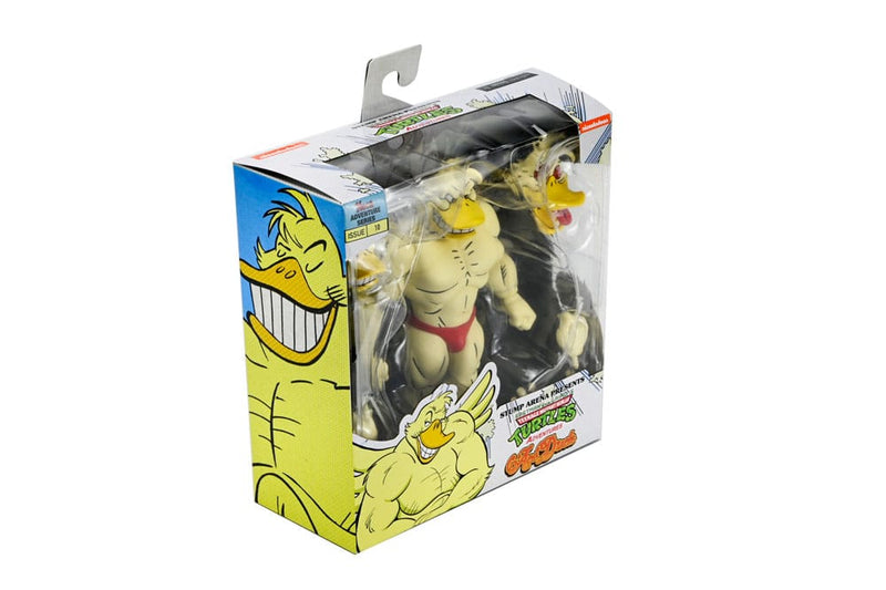 Teenage Mutant Ninja Turtles (Archie Comics): Stump Wrestling Ace Duck Action Figure (Pre-Order January 2026), in display