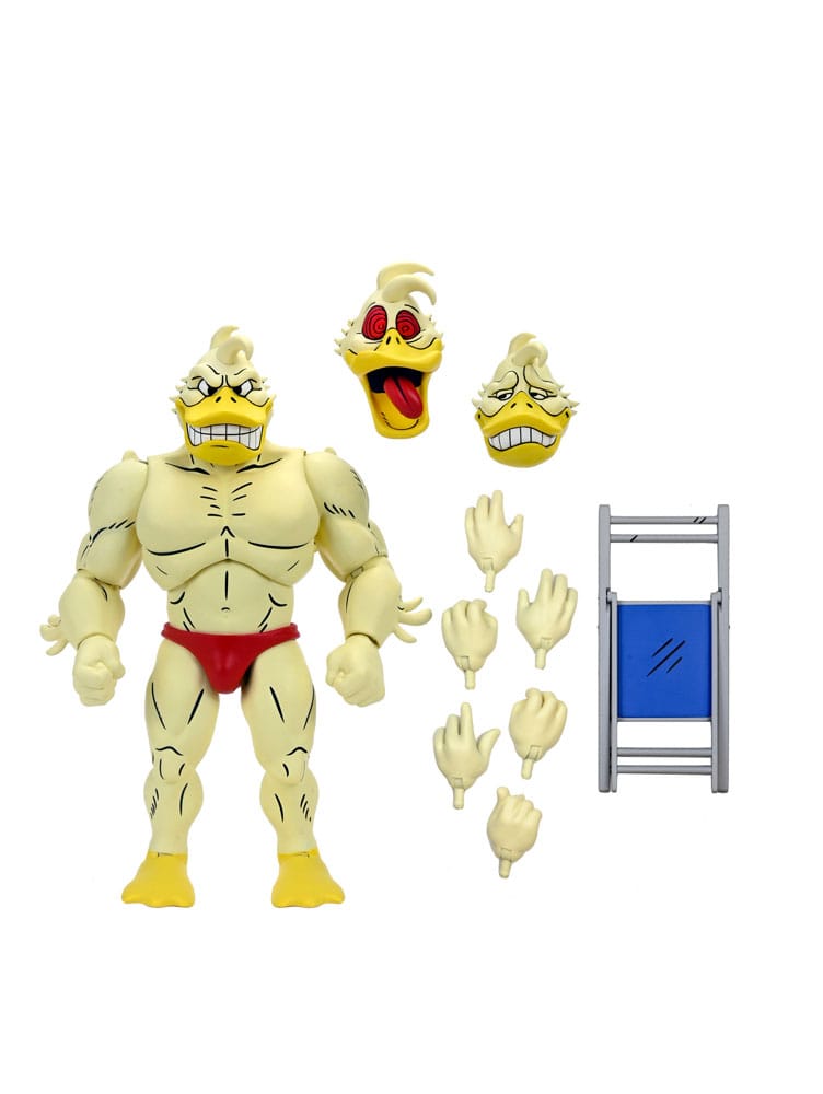 Teenage Mutant Ninja Turtles (Archie Comics): Stump Wrestling Ace Duck Action Figure (Pre-Order January 2026), alternate view