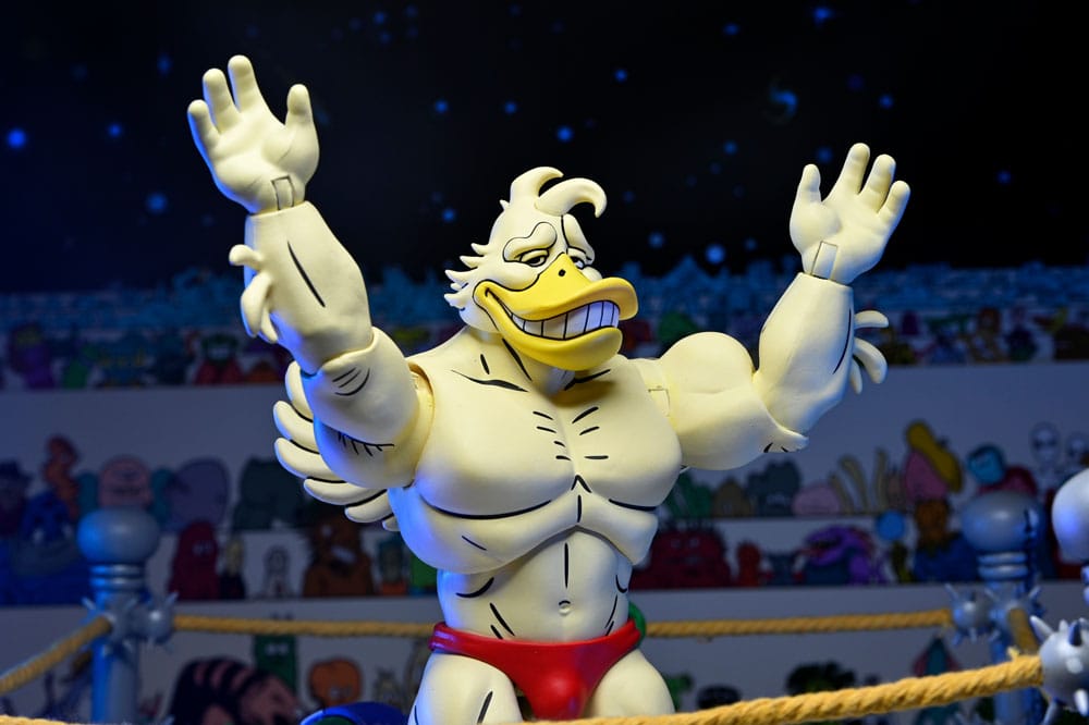 Teenage Mutant Ninja Turtles (Archie Comics): Stump Wrestling Ace Duck Action Figure (Pre-Order January 2026)