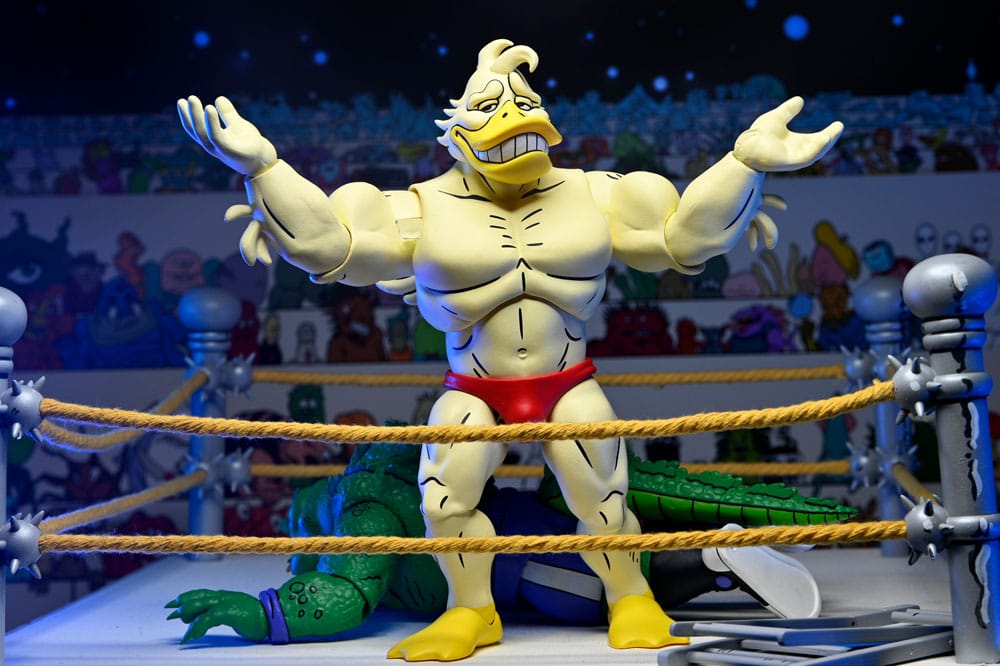 Teenage Mutant Ninja Turtles (Archie Comics): Stump Wrestling Ace Duck Action Figure (Pre-Order January 2026)