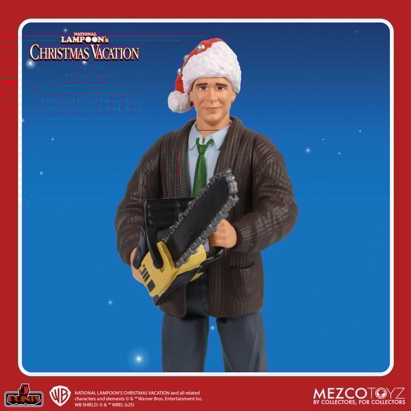 National Lampoon's Christmas Vacation Set: 5 Points FigurecAssortment ("Suit" Clark and Eddie) (Pre-Order Febuary 2025)