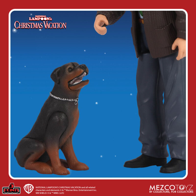 National Lampoon's Christmas Vacation Set: 5 Points Figures Assortment (Suit Clark and Eddie), product detail