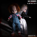 Living Dead Dolls: Chucky and Tiffany Boxed Set, in display