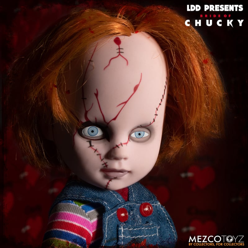 Living Dead Dolls: Chucky and Tiffany Boxed Set, side angle