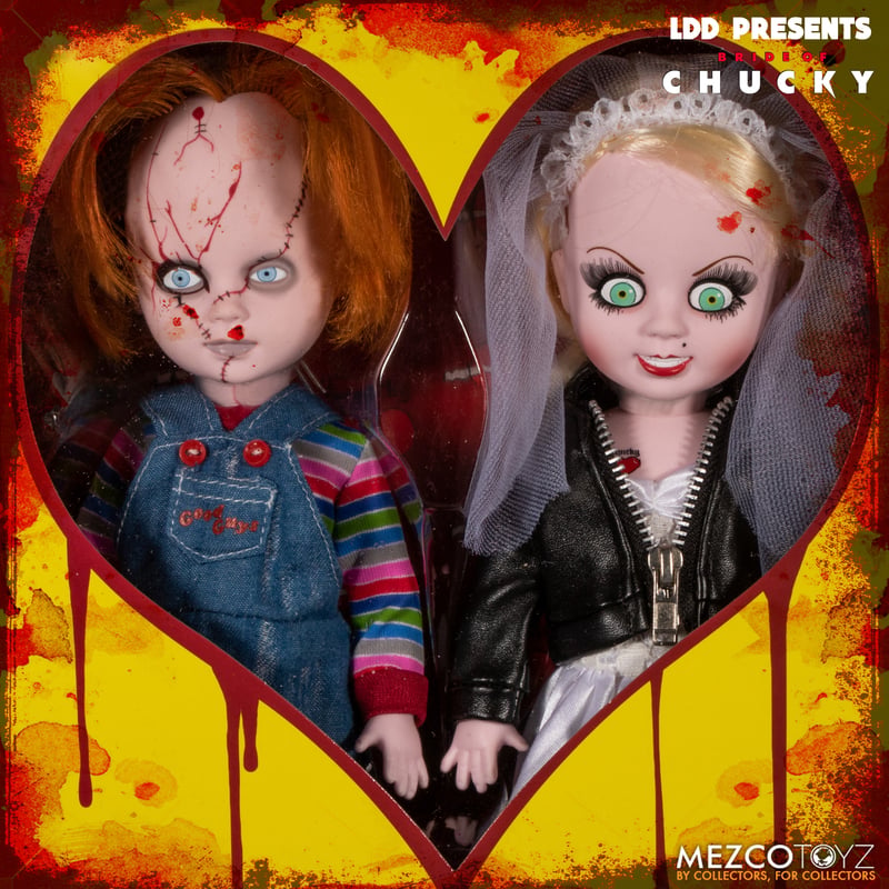 Living Dead Dolls: Chucky and Tiffany Boxed Set, rear view