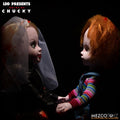 Living Dead Dolls: Chucky and Tiffany Boxed Set, size reference